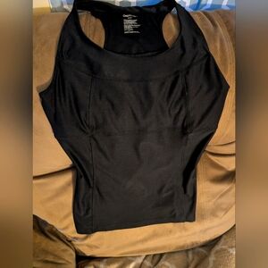 GAP Body Black Fitted Yoga Tank Top